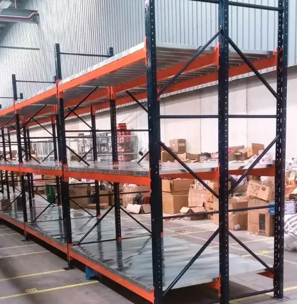 Heavy Duty Pallet Steel Shelf With Shuttle Racking System Metal for Warehouse photo-2