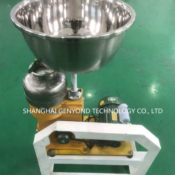 Genyond Small 180 200 L Disc Milk Fat Dairy Separator Centrifuge Equipment photo-3