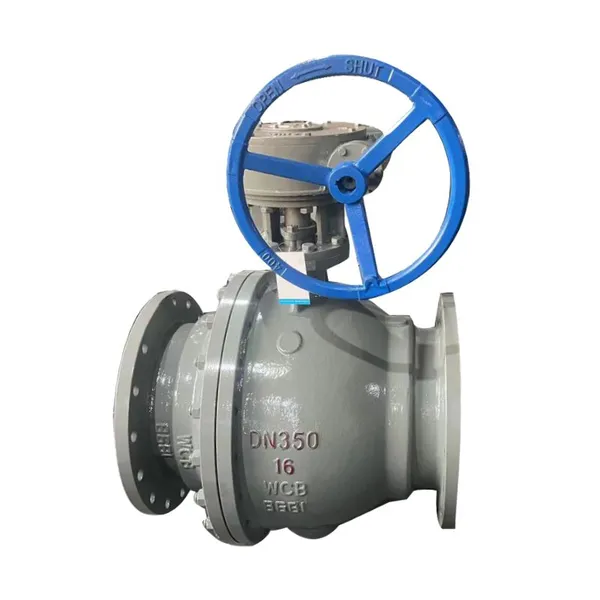 Manufacturer Direct Sales of High-quality Turbine Drive Fixed Flange Ball Valve