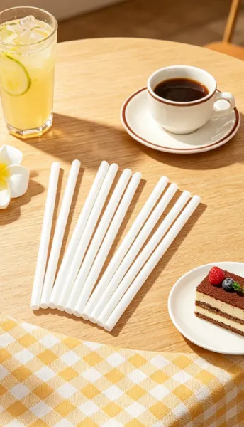 Extra Wide Mouth Boba Straws for Pearl Milk Tea Shops photo-2