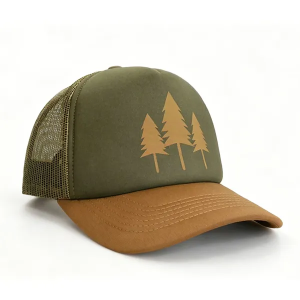 Caps and Hats Manufacturer Customized Fashion Outdoor Sport Trucker Cap With Embroidery Logo High Quality 5 Panel Trucker Hat photo-4