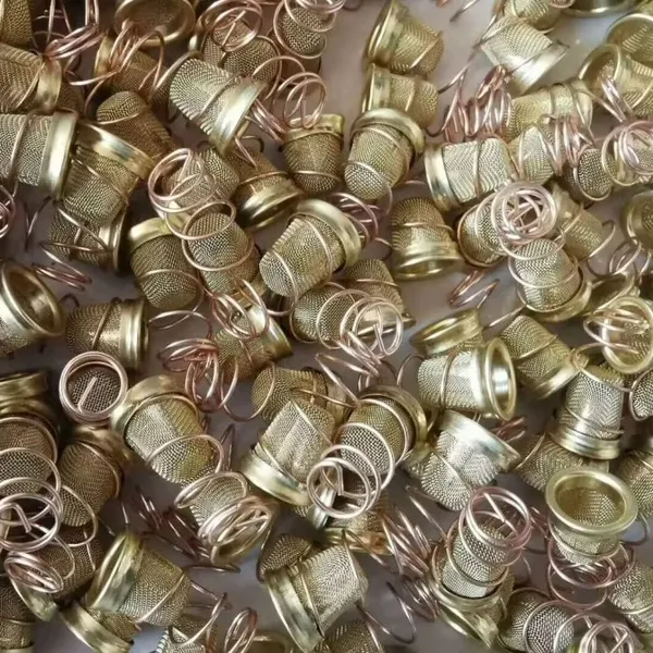 High Quality Silver 310S Stainless Steel Round Hole Perforated Metal Mesh Custom Cut Processing for Filter Applications photo-2