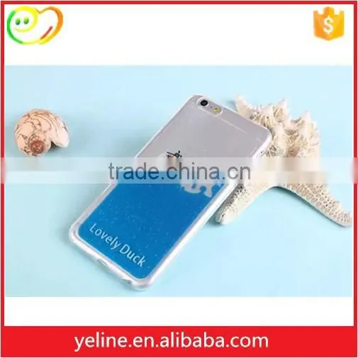 Dynamic Liquid Water Transparent Cartoon Style Phone Case for Iphone 6 Plus photo-4