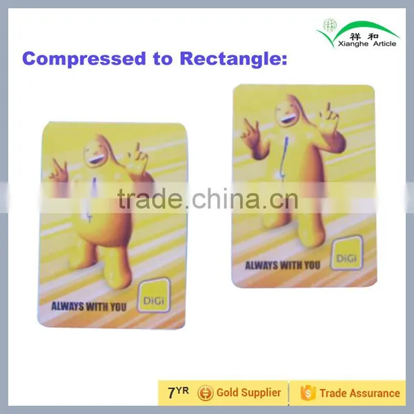 Compressed White Terry Cotton Facecloth, Promotion Towels photo-4