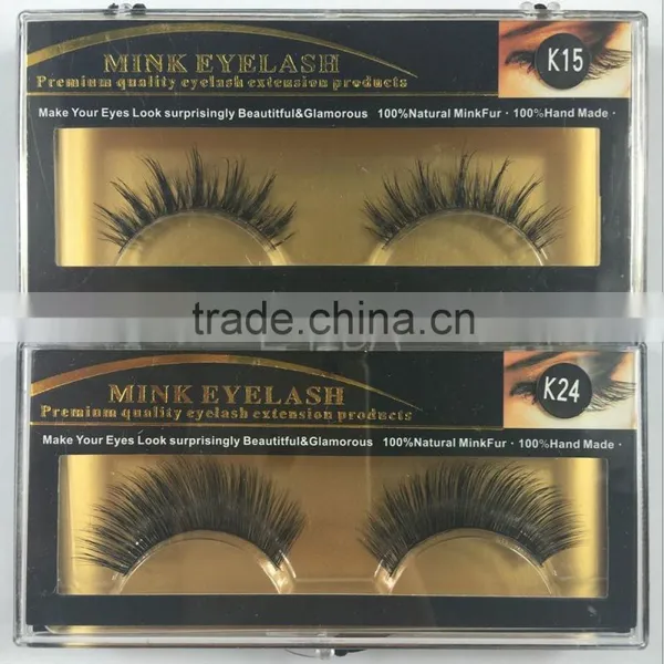 Private Label Faux Mink False Eyelashes, Premium Black, 0.05mm Chickness to 0.25mm Thickness photo-2