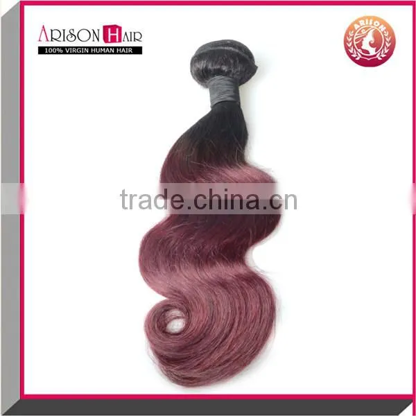 Grade 7A Brazilian Human Hair Estension Body Wave 1b/99j Unprocessed Brazilian Virgin Hair Weave photo-6