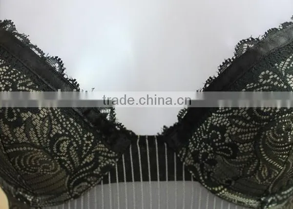 Hot Special Design Shapewear, Women Corset Transparent Lace With Open Crotch photo-5