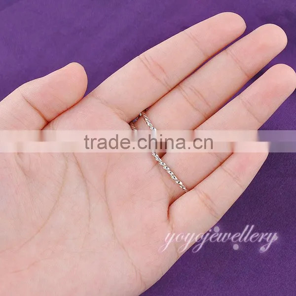 High Quality Vibrator Cock Ring for Adult Joy Gold Zircon Two Finger Ring photo-4