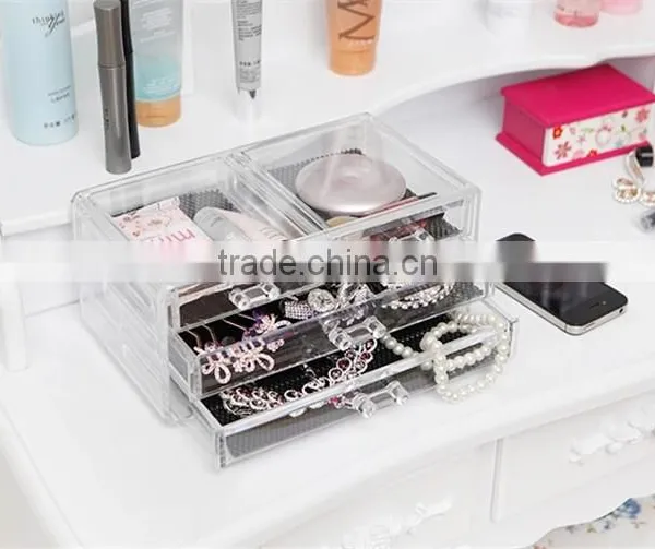 Transparent Drawer Type Cosmetic Display Box photo-5