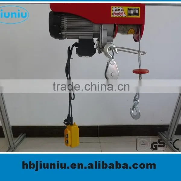 Micro Electric Rope Hoist, Small Electric Hoist, Chain Hoist