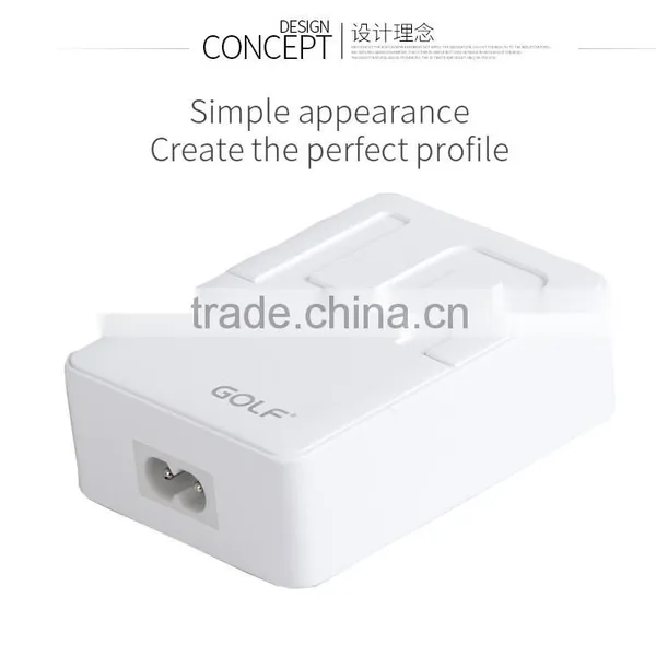 GOLF Original GF-U501 5USB 8A Output Quick Charging Smart Travel Charger photo-2