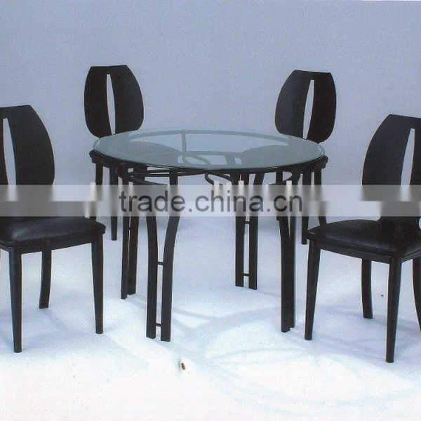 Modern Dining Set/ Black Dining Set