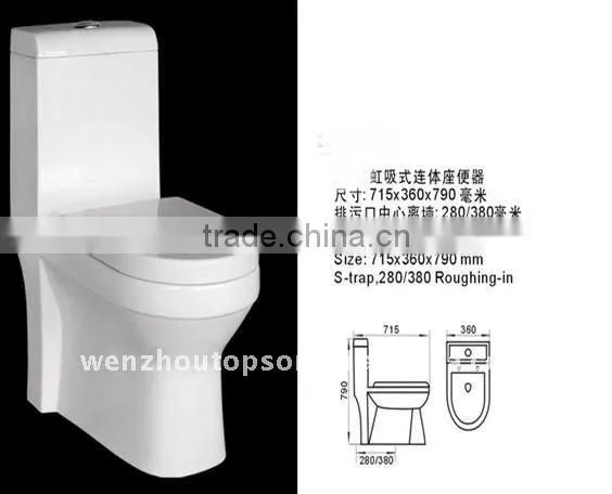 Human Toilet , Ceramic Washdown Toilet,Fashion Ceramic Toiletbidet Toilet Seat,western Toilet Seat