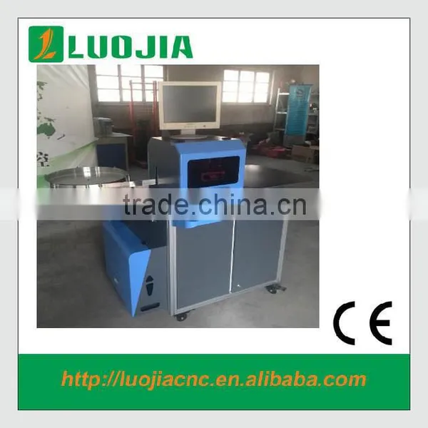 CNC Aluminum Channel Letter Bending Machine Widely Used to Make Signs 30-130mm photo-4