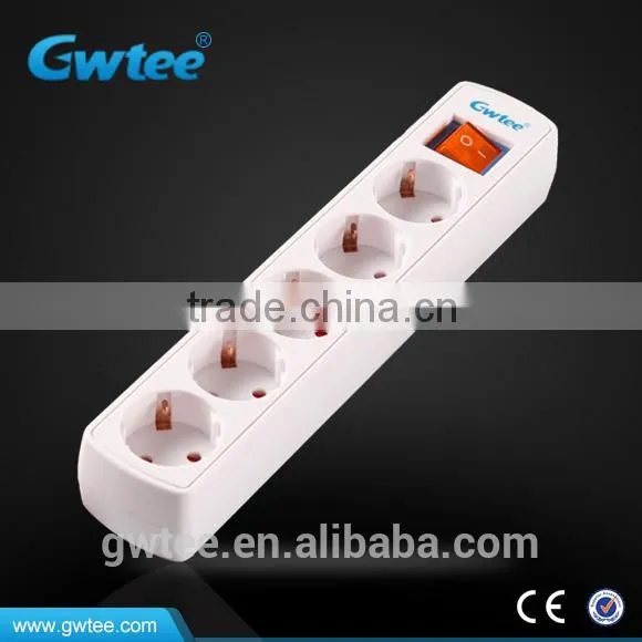 Eu Standard French Style 6 Way Extension Electrical Socket GT-6146 photo-3