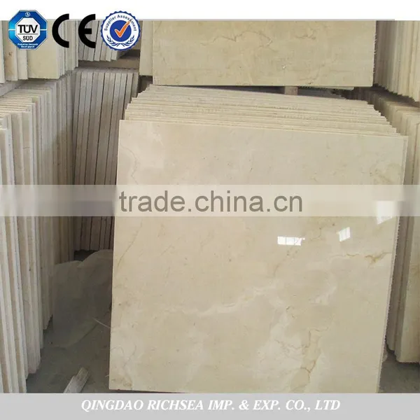 Hot Sale Cream Marfil Marble Flooring Tiles Quality Choice