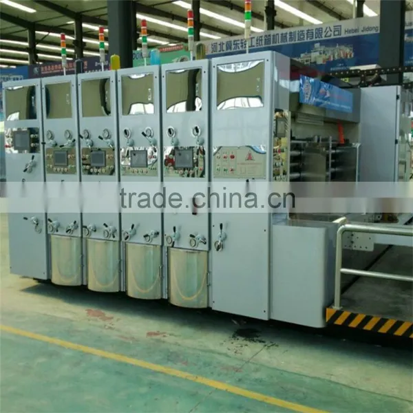 Packaging Machine High Speed Flexo Printer Slotter Rotory Die-cutter Machine Carton Printing Machinery photo-6