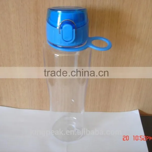 100% Leakage Proof Promotional Customized BPA Free Plastic Sports Water Bottle/Plastic Water Bottle With Flip Lid