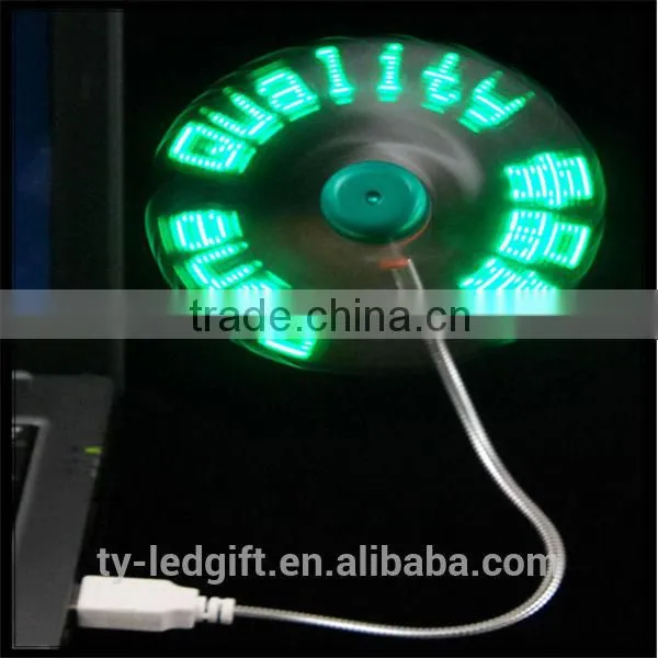 Plastic Printing Logo Usb Led Fan photo-6