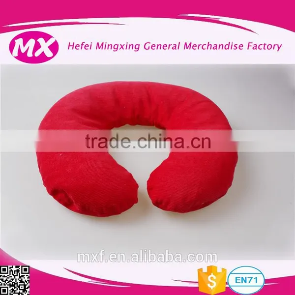 Warm and Cool Flax Seed and Lavender Massage U Shape Neck Pillow From China Factory photo-3