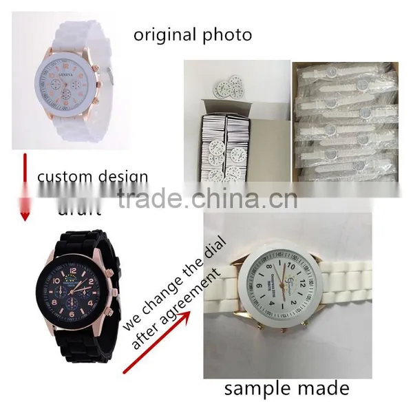Fashion Wholesale Custom Dial Men Wrist Watch Relogio photo-5