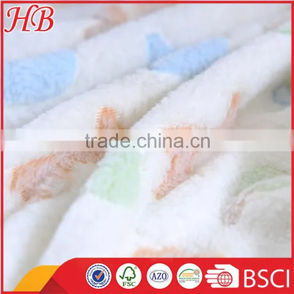 China Factory Coral Fleece Baby Blanket,jacquard Animals Baby Blanket photo-4