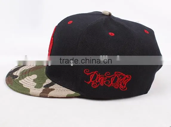 High Quality Camoflage Custom Baseball Cap/Top Quality Camo Sports Cap