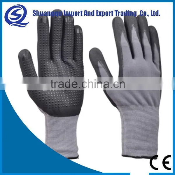 Chinese Manufacture Seamless Heat Resistance Goatskin Gardening Gloves