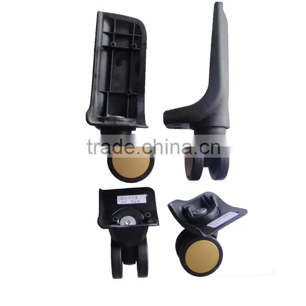 PP Plastic 4 Wheels Rotative Luggage Wheel Parts for Soft Luggage