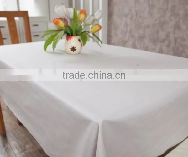 100%cotton White Restaurant Table Cloth Factory photo-3