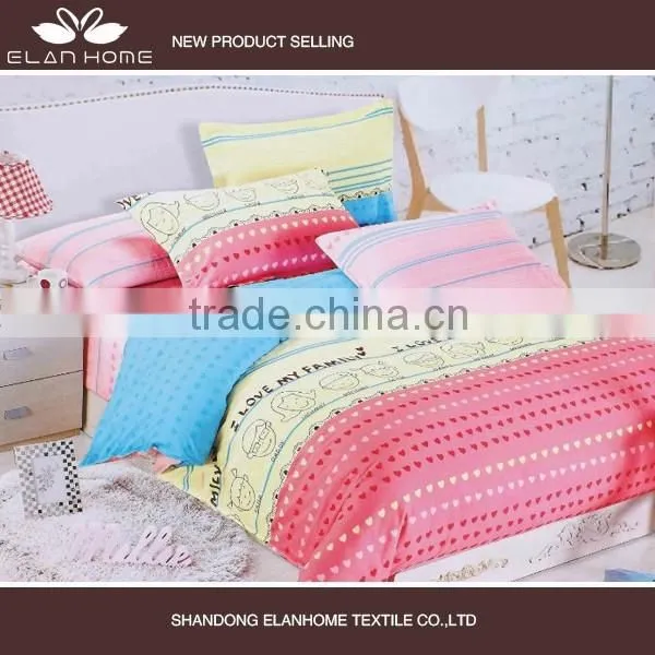 100% Microfiber Disperse Printting Luxury Bedding Set With Zipper photo-2