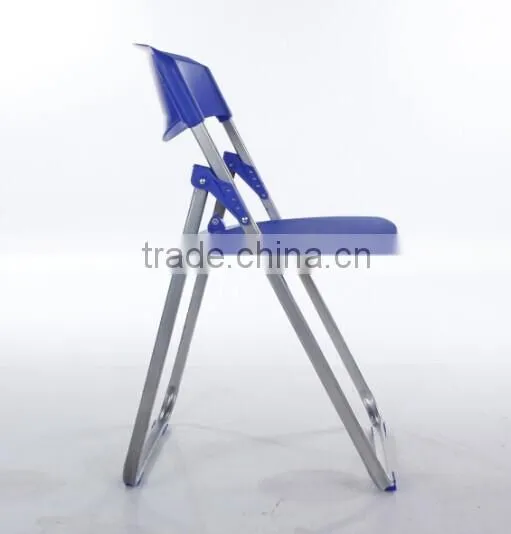 Plastic Seat Foldable Chair With Iron Frame Office Chair and Folding Chairs Furniture1074B photo-3