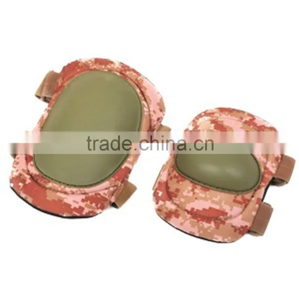 2015 New Camouflage Tactical Military Hard Large Surface Knee Pad Elbow Pad Set Outdoor Sports Garden