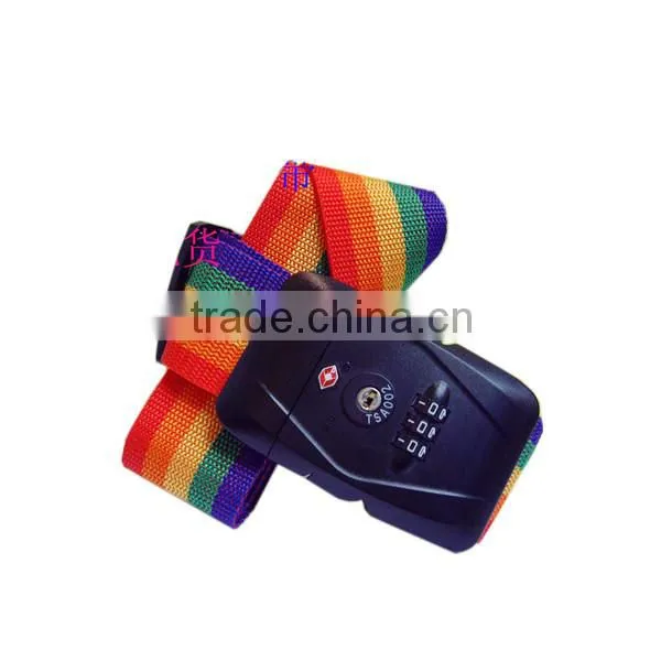 2015 New Products High Quality Luggage Strap Plastic Lock For Travel Bag photo-3