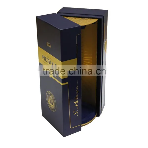 Gloss Lamination Coated UV Printed Wine Glass Storage Display Box photo-6