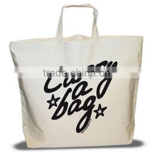 Length Handle Bag Canvas Carry Bag Shoulder Bag Cotton Toe Bag