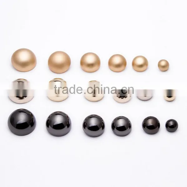 Round Metal Button, High-end Metal Buttons, Men's Big Coats Button photo-3
