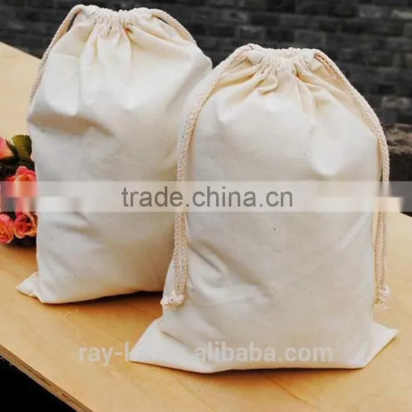 Calico Drawstring Bag