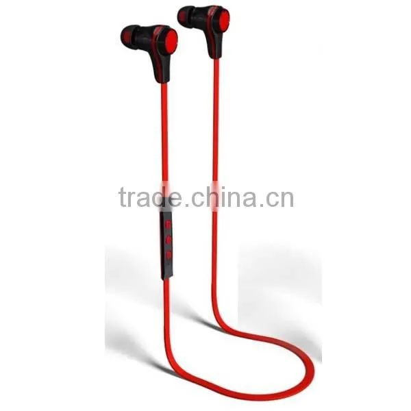 2014 Neckband Bluetooth Stereo Headphone Bluetooth Headset Small Ears With Microphone