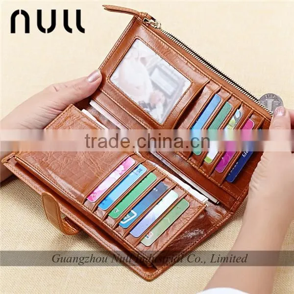 OEM Handmade Stylish Vintage Materal Multi-card Purse Holder Design Your Own Leather Purse photo-4