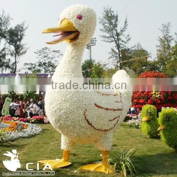 High Simulation Fake Animal Garden Plants Sculpture Mosaiculture