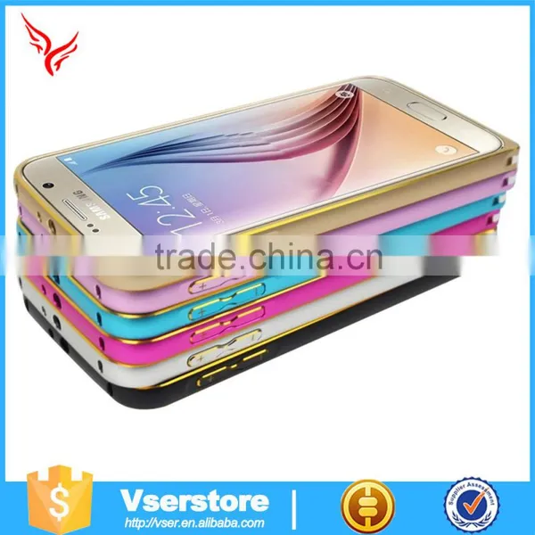 Best Sellers for Samsung Galaxy s6 Edge Mobile Phone Metal Case Aluminum Bumper Covers Cases photo-3