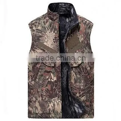 Custom Men Camo Tactical/ Camping Vest