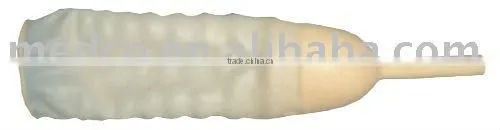 Latex condom catheter