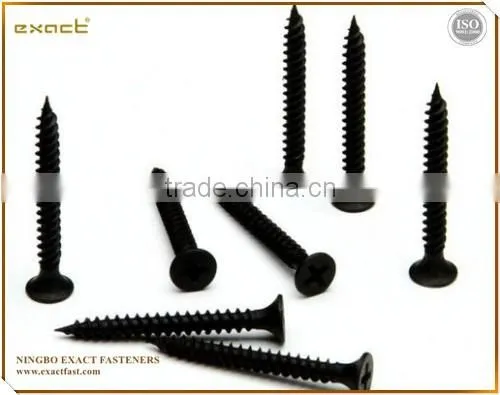 Good Quality Bugle Head Phillips Black Grey or Zinc Drywall Screw photo-4