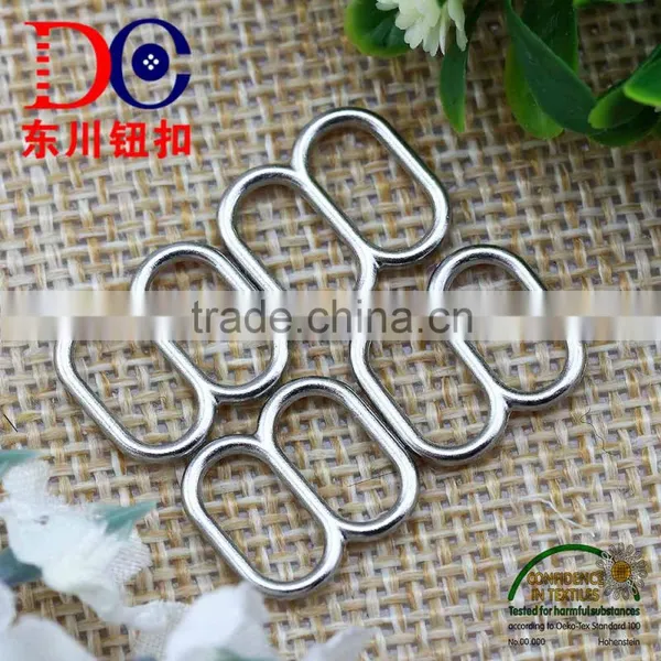 High Quality Slidproof Underwear Ligeries Buckles,Silver Bra Strap Hooks photo-4
