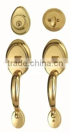 Two Way Handle Zinc Alloy Reversible Handle and Knob Mortise Gate Lock photo-2