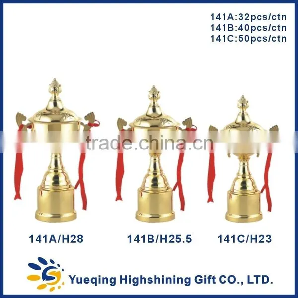 Full Metal Students Competition Gifts 141ABC Small Souvenir Trophies Student Awards Gold Trophy Cup