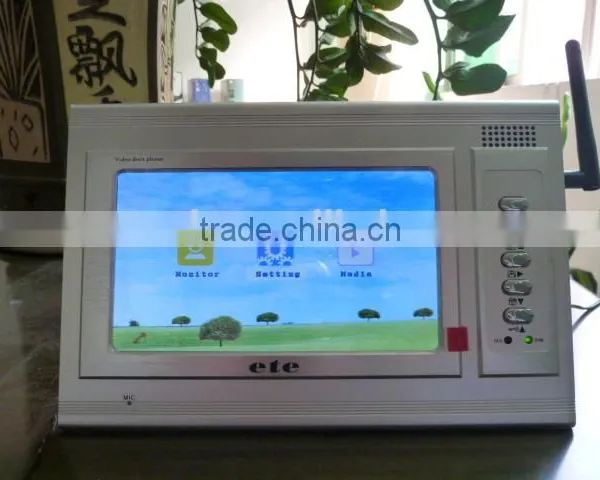 Night Vision 7" Wireless Senao sn 258 Plus Long Range Cordless Phone Video Door Phone photo-3