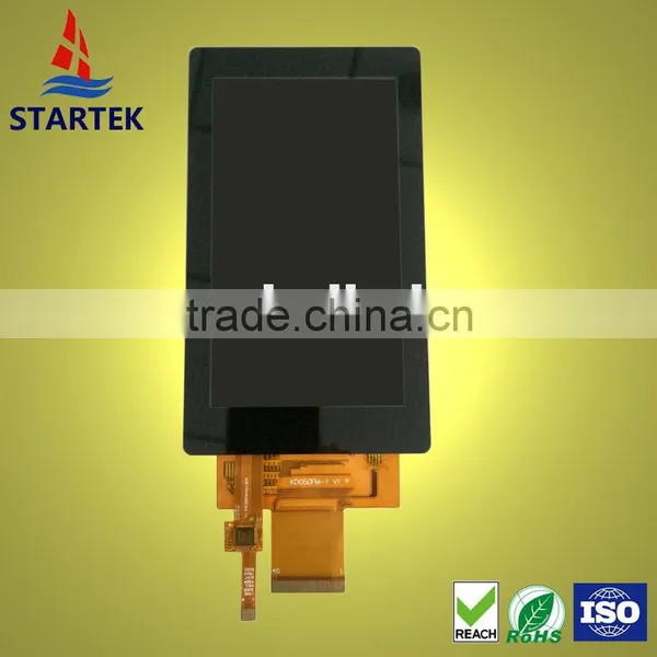 5.0 Inch Capacitive Screen Panel 480*854, ILI9806E,3SPI+16/18/24bit RGB Interface, High Brightness,full Viewing Angle IPS LCD photo-3
